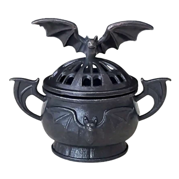 Metal Bat Incense Burner (6cm)