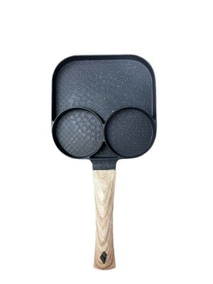 2 Division Breakfast Frying Pan
