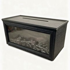 IPSTYLE Simulated Fireplace Flames-Aroma Diffuser Aromatherapy