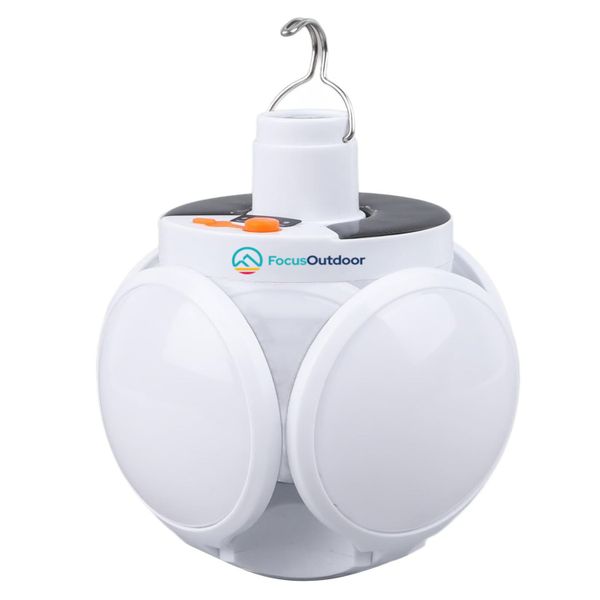 FocusOutdoor45LED Solar Tent Lantern Light Foldable Rechargeable