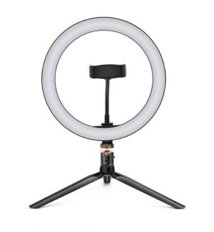 Lumina Desktop 10” Selfie Ring Light With 3 Colour Modes