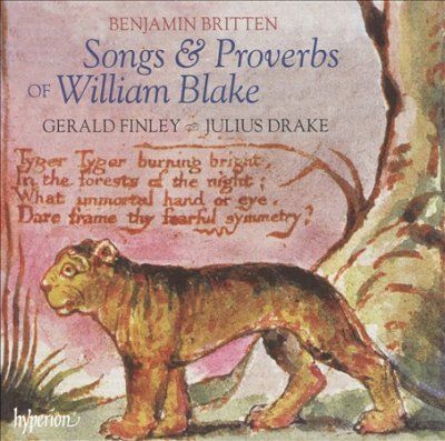 Gerald Finley - Britten: Songs &amp; Proverbs Of William B (CD)