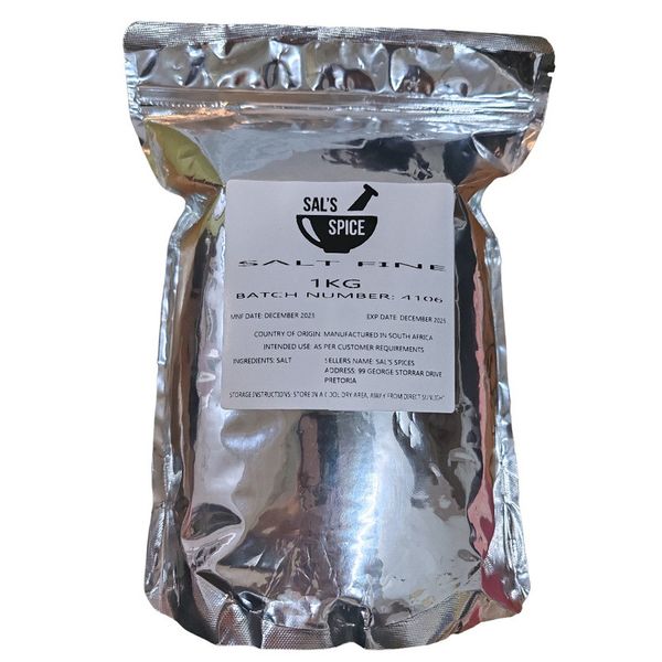 Sal's Spice Salt Fine - 1kg
