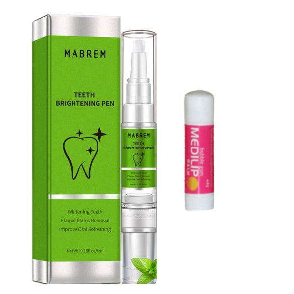 Teeth Whitening Pen &amp; Lip Balm