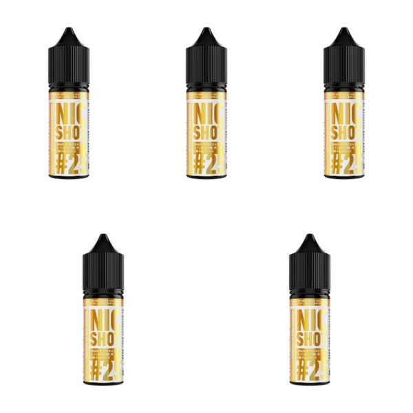 Vape Creations Nic Shot - Salt Nic (15ml) 25MG - (Box of 5)