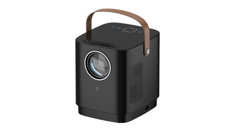 IronClad Home Theater LED Projector 120 ANSI Lumen 3.93" LCD Display Black