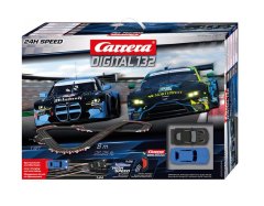 Carrera Digital 1/32 24H Speed 8m Slot Car Set with Wireless Controllers