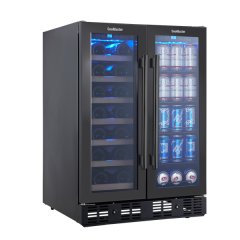 SnoMaster - 150L Double Door Beverage/Wine Cooler (SMBW-150)