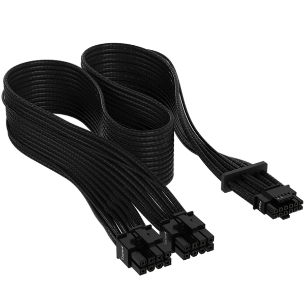 Corsair CP-8920331 Type 4 PCIe Gen 5 600W Sleeved GPU Power Cable Black