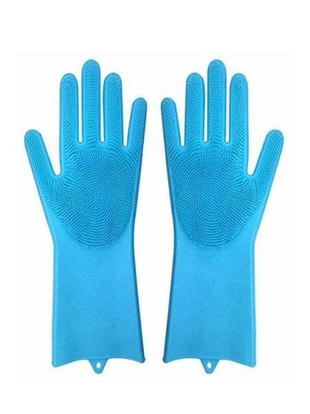 Multi-use Silicone Scrubbing Gloves
