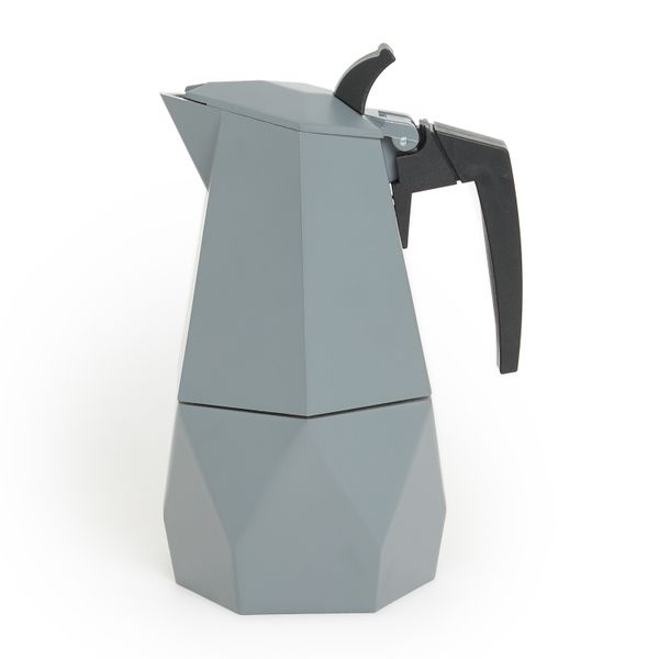 George &amp; Mason - Grey Moderna Stovetop Coffee Pot - 350ml