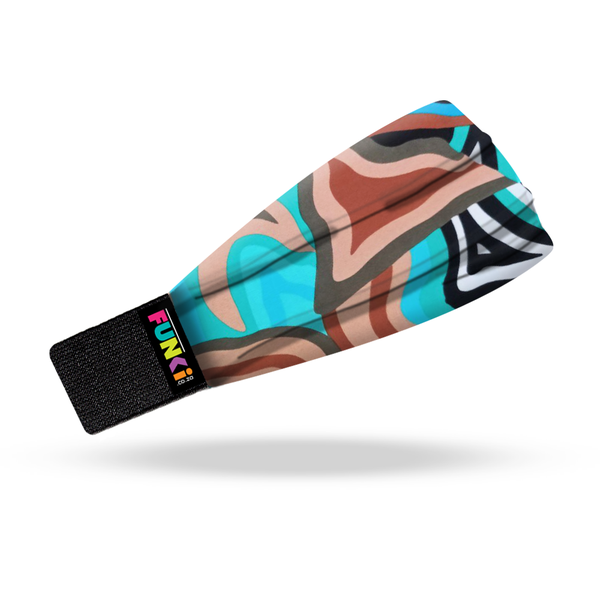 FUNki Retro Aqua Adult Headband