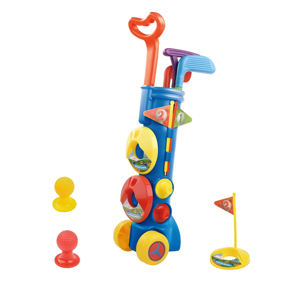 Kids Golf Set with Trolley &amp; Accessories - Pretend Play Toy - Toys for Kids