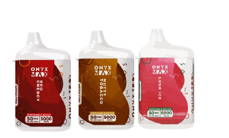 Onyx Max 5000 Puff Disposable Vape 3 Pack Set 1