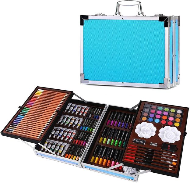 Unique 145 PCS Colour Suitacse Box Set for Kids