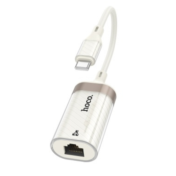 Type-C/USB-C To RJ45 Gigabit Ethernet Adapter (10/100Mbps)hoco.UA41B
