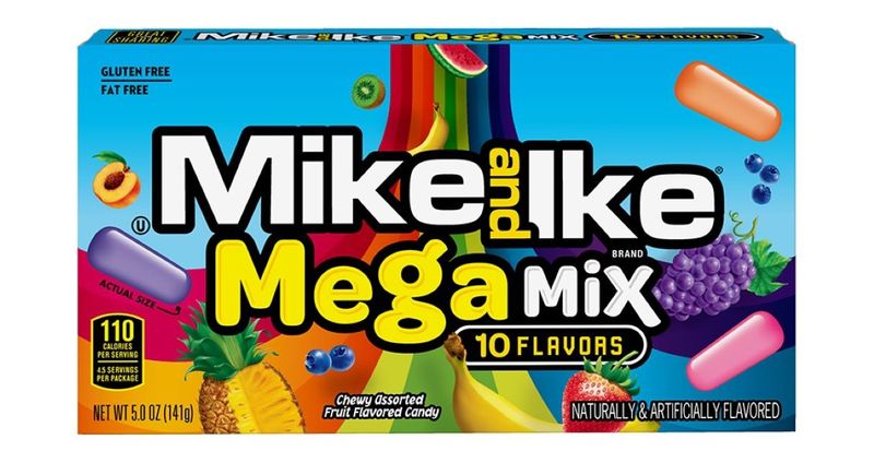 Mike and Ike Mega Mix Theater Box 2x 120g