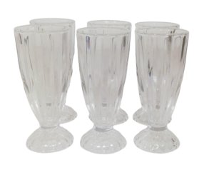 Milkshake Glass 6 Piece 350ml Caffitina