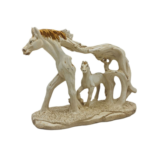 Horse Sculpture Resin Indian Horse Statue Home Decoration