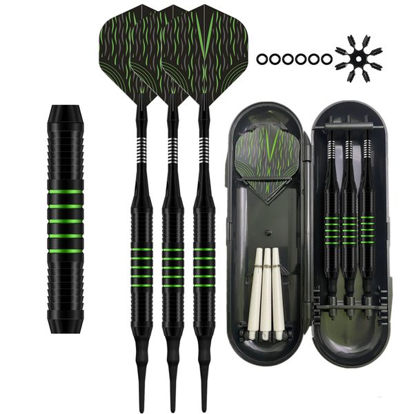 3-Pack Soft Tip Darts - 18g Electronic Darts- Safe for Home Play, Bars