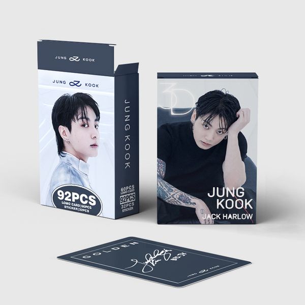1 pack Kpop JUNGKOOK mini Photo album photocards sticker set 94107