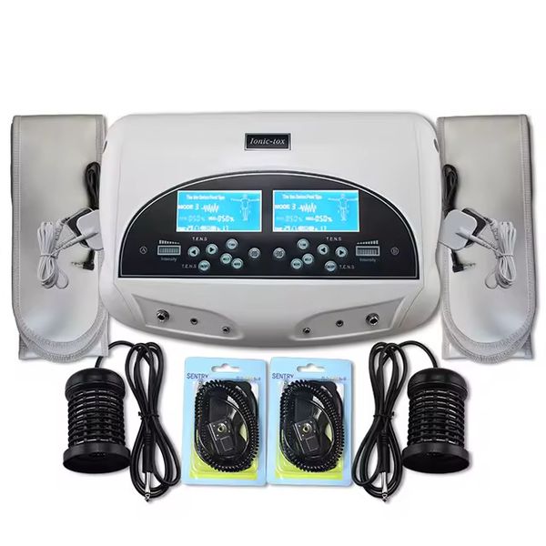 Dual Ionic Detox Foot Spa Machine with Relaxing Therapy Massager