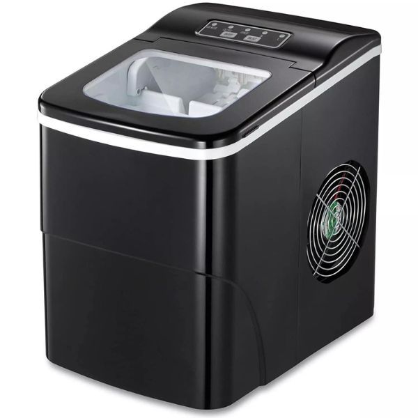 Ice Maker Countertop,Portable Automatic,Ready in 8 Min,26lbs