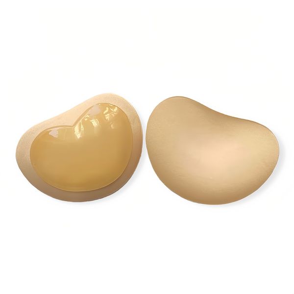 Heart Shaped Sticky Padded Breast Enhancing Bra/Costume Insert