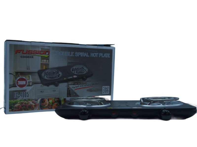 Fussion FC-4005 Double Electric Hot Plate - 2000W