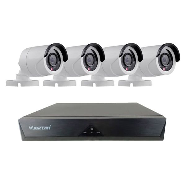 Jortan 4 Channel AHD 1080P CCTV Camera Surveillance Kit