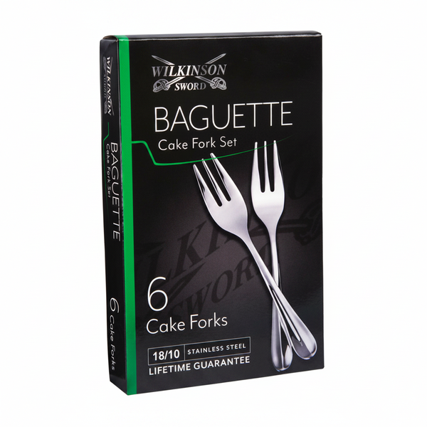 Wilkinson Sword Stainless Steel 6 Piece Cake Fork Set
