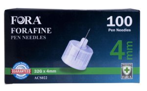 Forafine Pen Needles 32Gx4mm 100pcs
