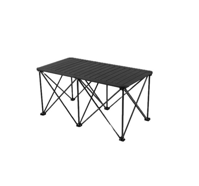 Good Quality Outdoor Camping Table Folding Table -Black Roll Top