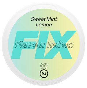 FIX - Sweet Mint Lemon 14g - 2 Pack (Nicotine Pouch)
