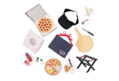 Our Generation Pizzeria Accessories Set - Yummy Pizzeria Set for 18" Dolls