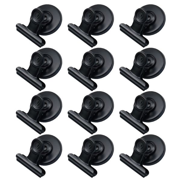 12pc Magnetic Clip Fridge Magnets Magnetic Clips Metal Fridge Magnets Clips