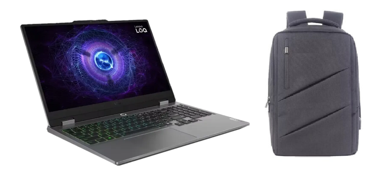 Lenovo LOQ 12th Gen Core i5 16GB RAM/512GB SSD Laptop + Urban USB Bag