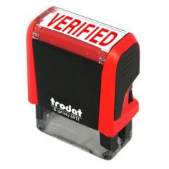 Trodat Stock Stamp -Verified