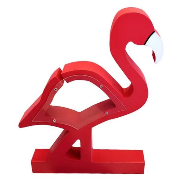 Red Flamingo Money Box