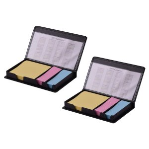 Marco Mini Sticky-Memo Pad &amp; Calendar [2-Pack]