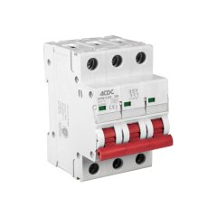 Din Circuit Breaker 3 Pole D-Curve 4.5KA 16A