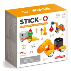 Stick-O Magnetic Building Set: Construction Set - 26 Piece