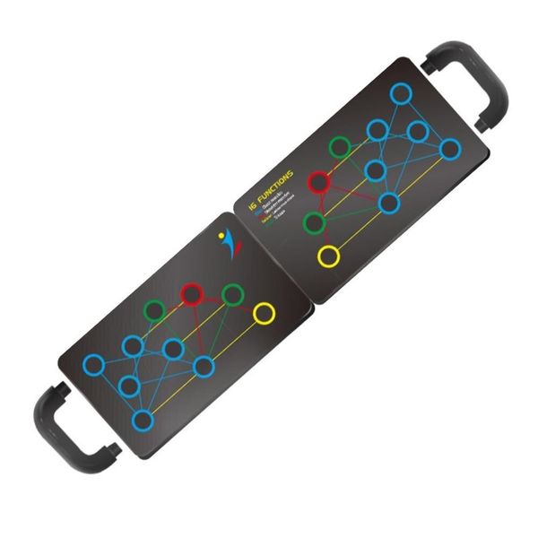 GB Multifunctional Foldable Bodybuilding Exercise Push-Up Board With Handle