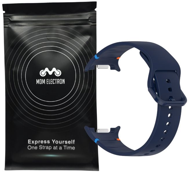 Official Silicone Strap Compatible With Samsung Galaxy Watch 8-Navy