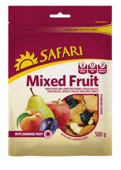 Safari - Mixed Dried Fruit 500g