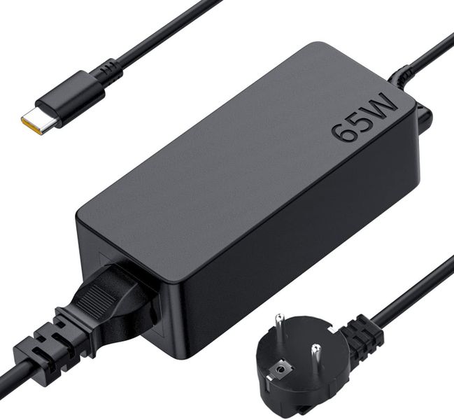 65W USB C Laptop Charger Replacement Compatible with Lenovo Thinkpad/Yoga