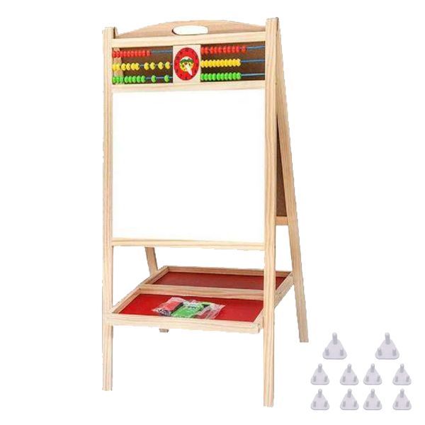 Pre-School Educational Foldable Drawing Board with Safety Plug Pins