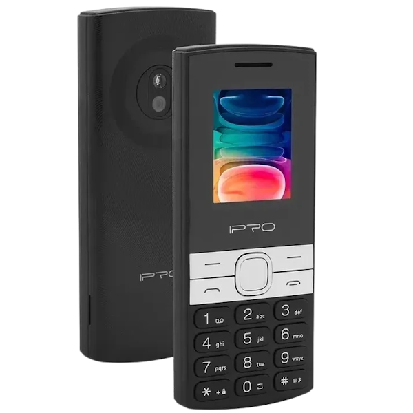 IPRO A12 Dual SIM Feature Phone 1.8" LCD, Camera, FM, 32MB ROM and 32MB RAM