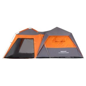 Bush Baby 5 Man People Sleeper Gazebo Camping Big Tent Fibreglass Poles