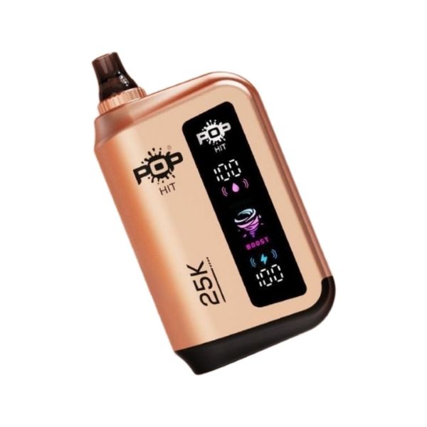 Pop Hits 25000 Puffs Disposable Vape - Juicy Peach (Pack of 5)